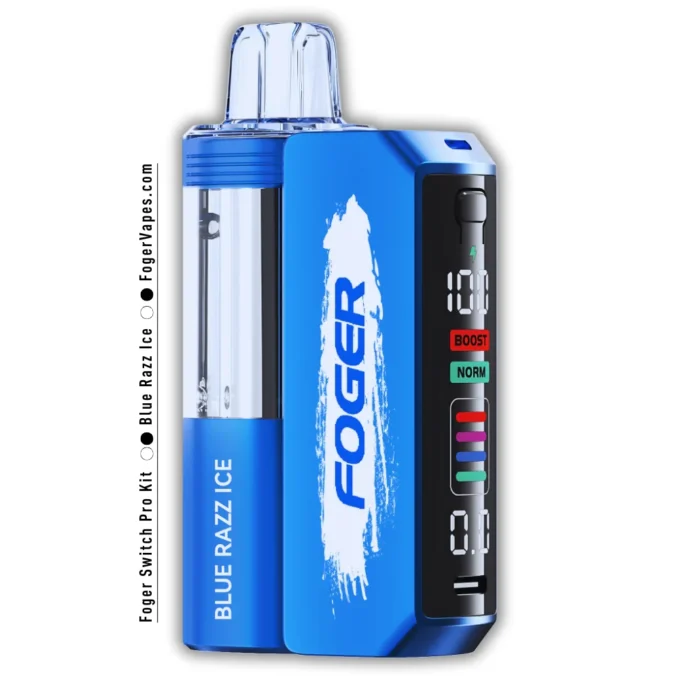 Blue Razz Ice Foger Switch Pro Kit 30K Puffs - Image 3