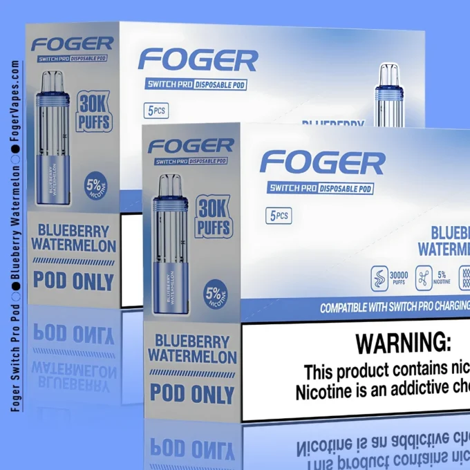 Blueberry Watermelon Foger Switch Pro Pod 30K Puffs - Image 4