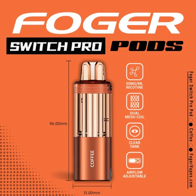 Coffee Foger Switch Pro Pod 30K Puffs - Image 4