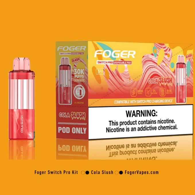 Cola Slush – Foger Switch Pro Pod 30K Puffs - Image 3