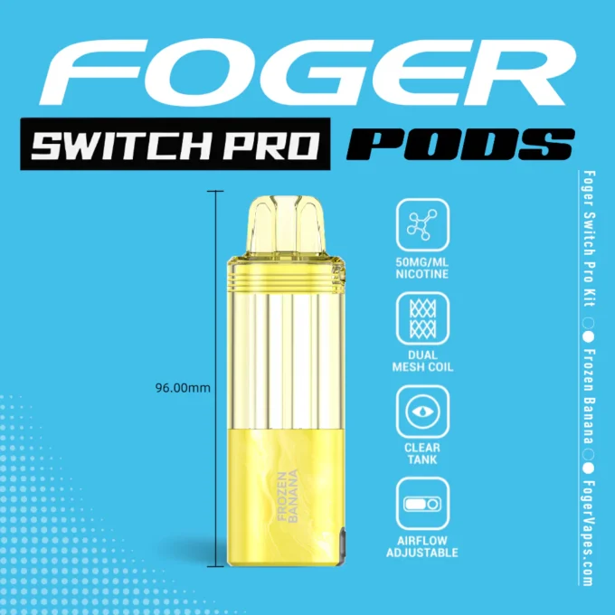 Frozen Banana – Foger Switch Pro Pod 30K Puffs - Image 4