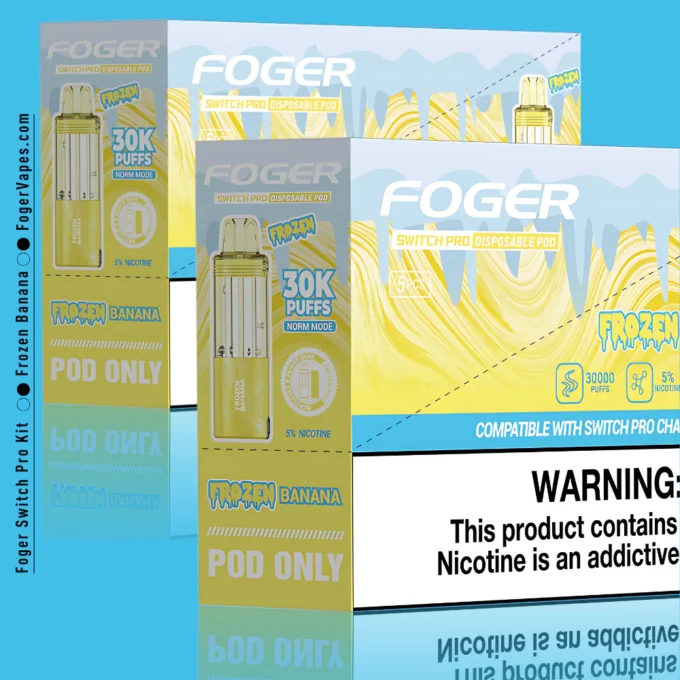 Frozen Banana – Foger Switch Pro Pod 30K Puffs - Image 2