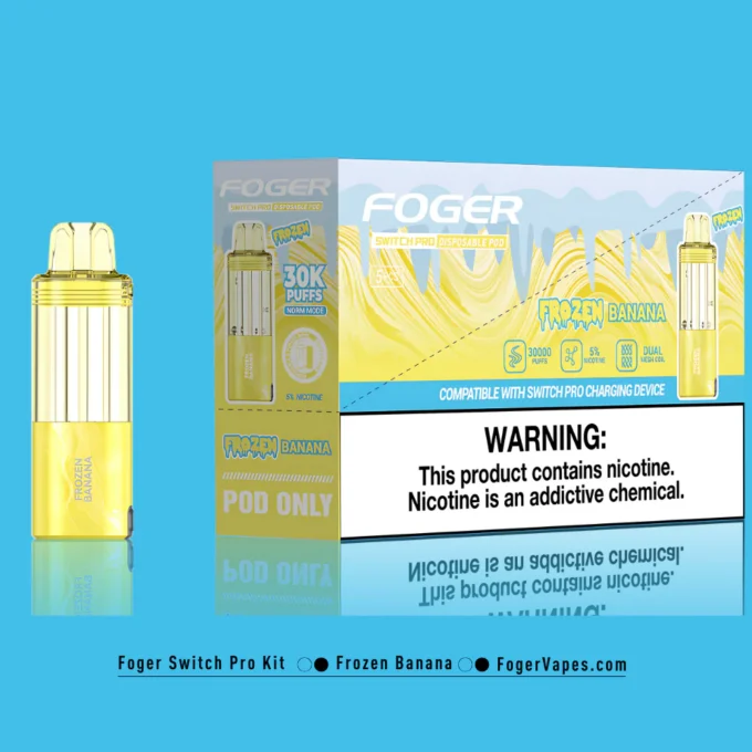 Frozen Banana – Foger Switch Pro Pod 30K Puffs - Image 3