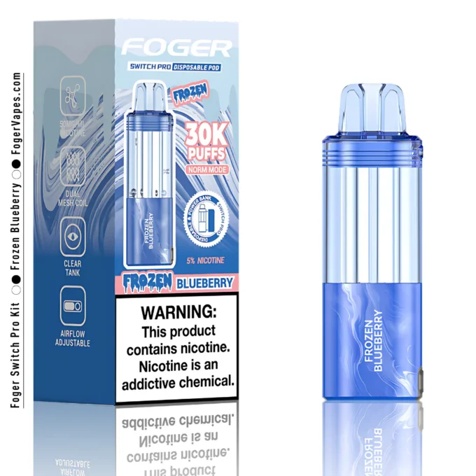 Frozen Blueberry – Foger Switch Pro Pod 30K Puffs