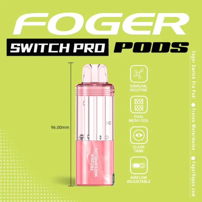 Frozen Watermelon – Foger Switch Pro Pod 30K Puffs - Image 2
