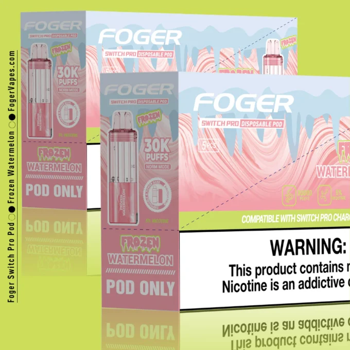 Frozen Watermelon – Foger Switch Pro Pod 30K Puffs - Image 4