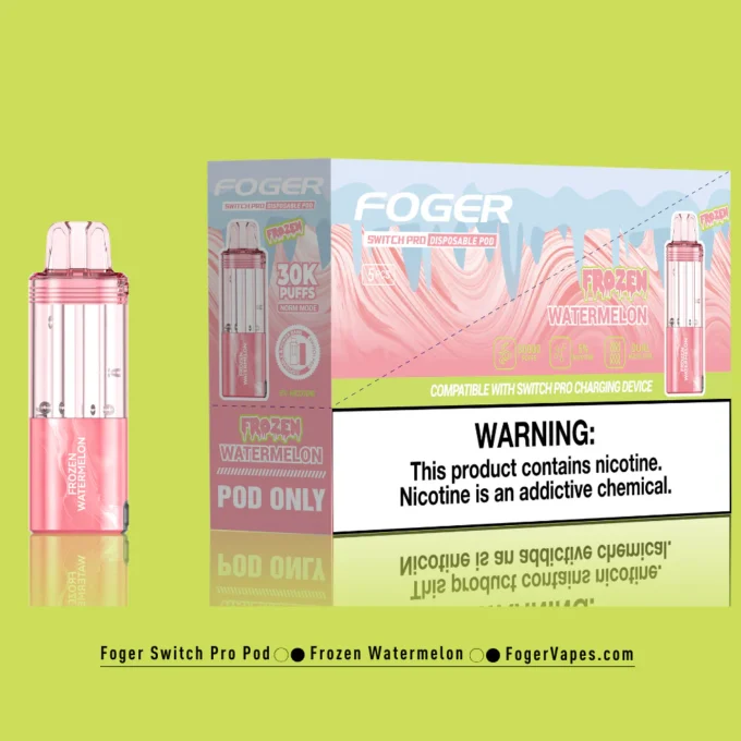 Frozen Watermelon – Foger Switch Pro Pod 30K Puffs - Image 3