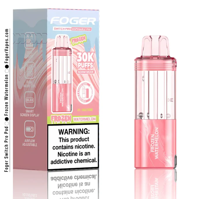 Frozen Watermelon – Foger Switch Pro Pod 30K Puffs