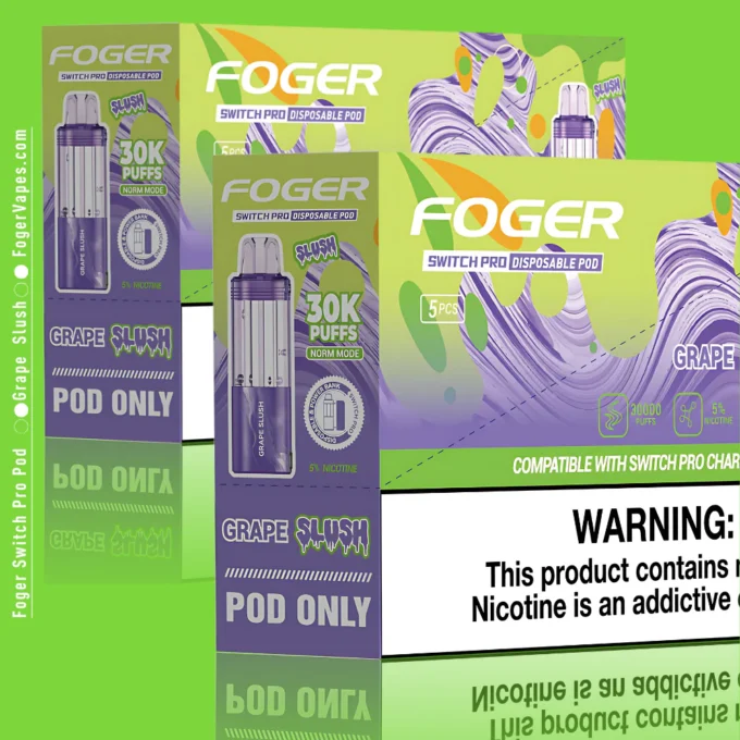 Grape Slush – Foger Switch Pro Pod 30K Puffs - Image 2