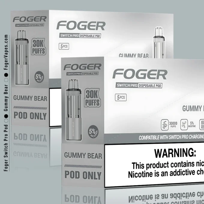 Gummy Bear Foger Switch Pro Pod 30K Puffs - Image 2