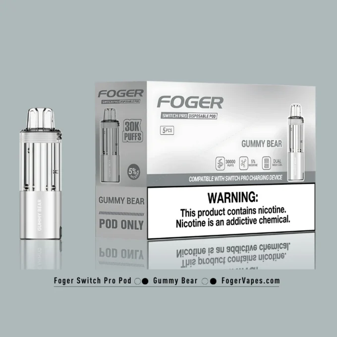 Gummy Bear Foger Switch Pro Pod 30K Puffs - Image 3