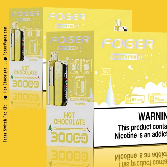 Hot Chocolate Foger Switch Pro Kit 30K Puffs - Image 2