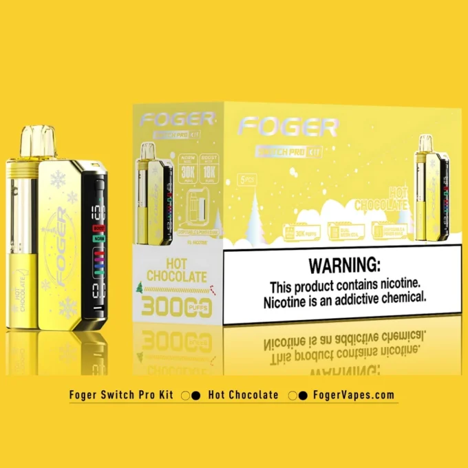 Hot Chocolate Foger Switch Pro Kit 30K Puffs - Image 3