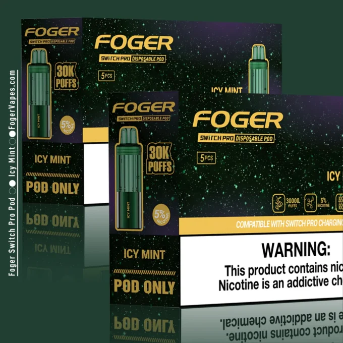 Icy Mint Foger Switch Pro Pod 30K Puffs - Image 4