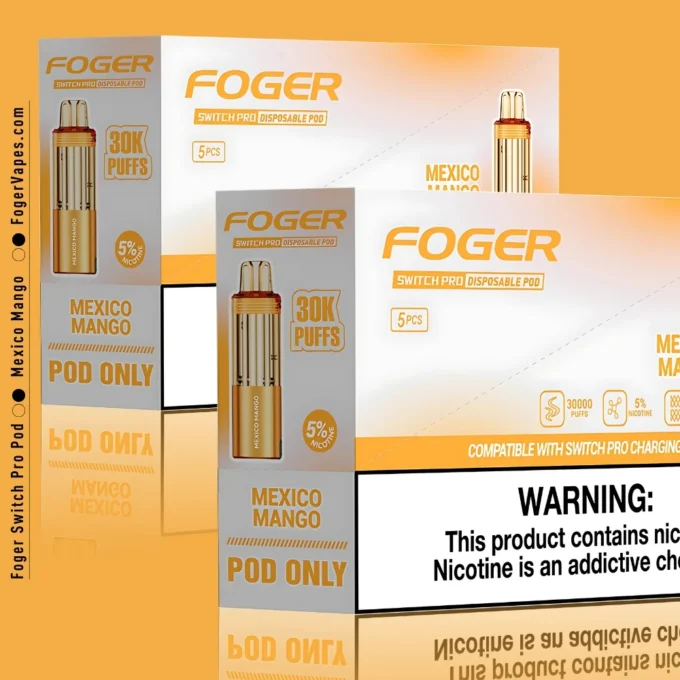 Mexico Mango Foger Switch Pro Pod 30K Puffs - Image 2