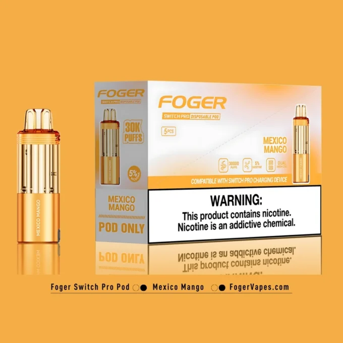 Mexico Mango Foger Switch Pro Pod 30K Puffs - Image 3