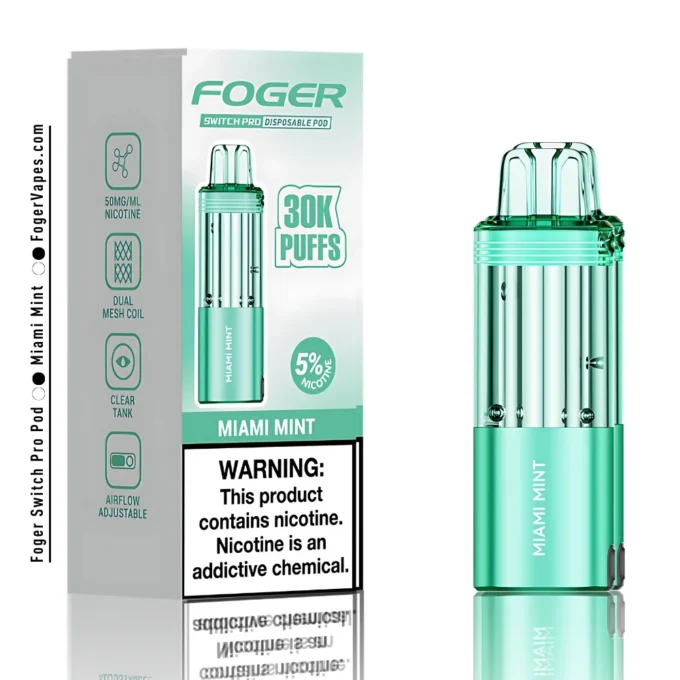 Miami Mint Foger Switch Pro Pod 30K Puffs