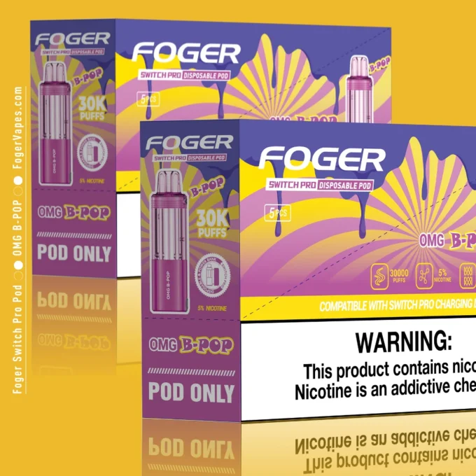 OMG B-POP Foger Switch Pro Pod 30K Puffs - Image 2