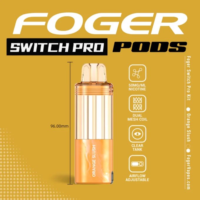 Orange Slush – Foger Switch Pro Pod 30K Puffs - Image 4
