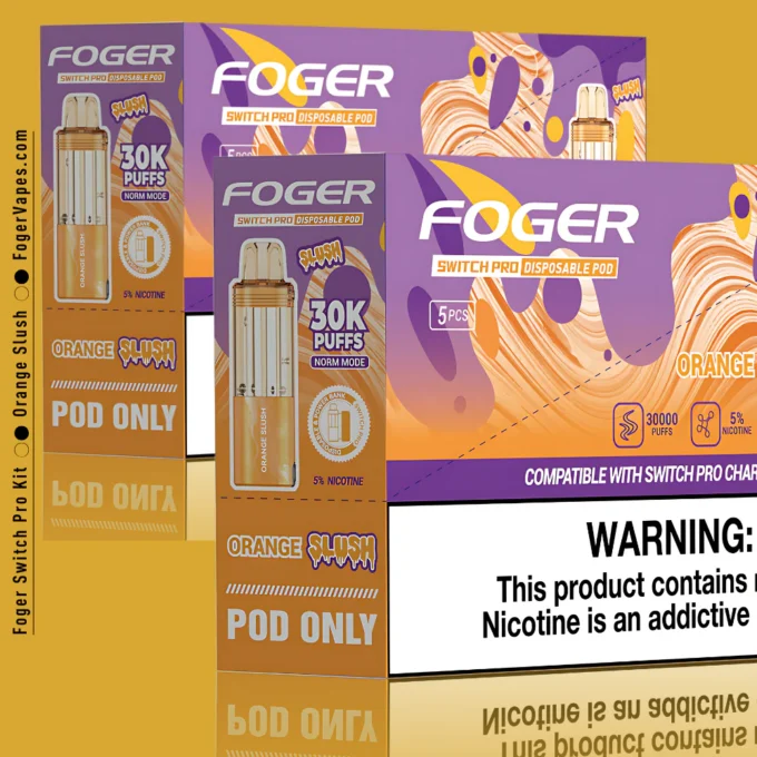 Orange Slush – Foger Switch Pro Pod 30K Puffs - Image 2