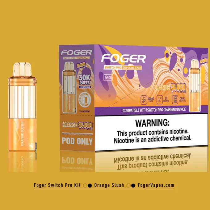 Orange Slush – Foger Switch Pro Pod 30K Puffs - Image 3