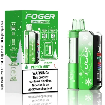 Peppermint Foger Switch Pro Kit 30K Puffs
