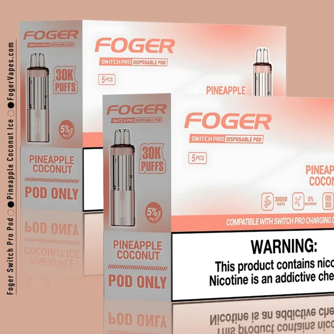 Pineapple Coconut Foger Switch Pro Pod 30K Puffs - Image 2