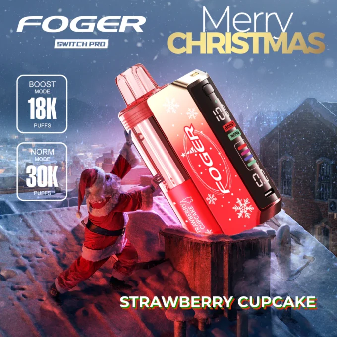 Strawberry Cupcake Foger Switch Pro Kit 30K Puffs - Image 4