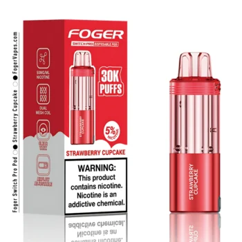 Strawberry Cupcake Foger Switch Pro Pod 30K Puffs