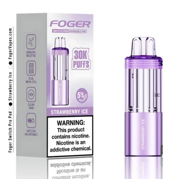 Strawberry Ice Foger Switch Pro Pod 30K Puffs