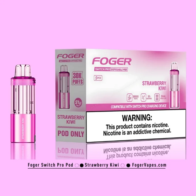 Strawberry Kiwi Foger Switch Pro Pod 30K Puffs - Image 3