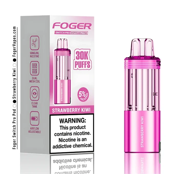 Strawberry Kiwi Foger Switch Pro Pod 30K Puffs