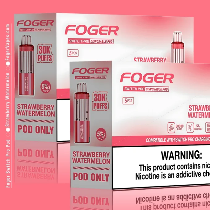 Strawberry Watermelon Foger Switch Pro Pod 30K Puffs - Image 2