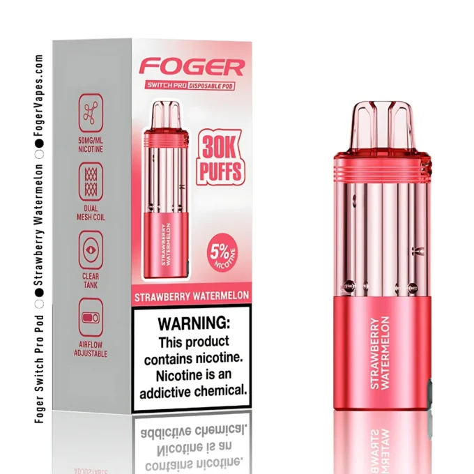 Strawberry Watermelon Foger Switch Pro Pod 30K Puffs