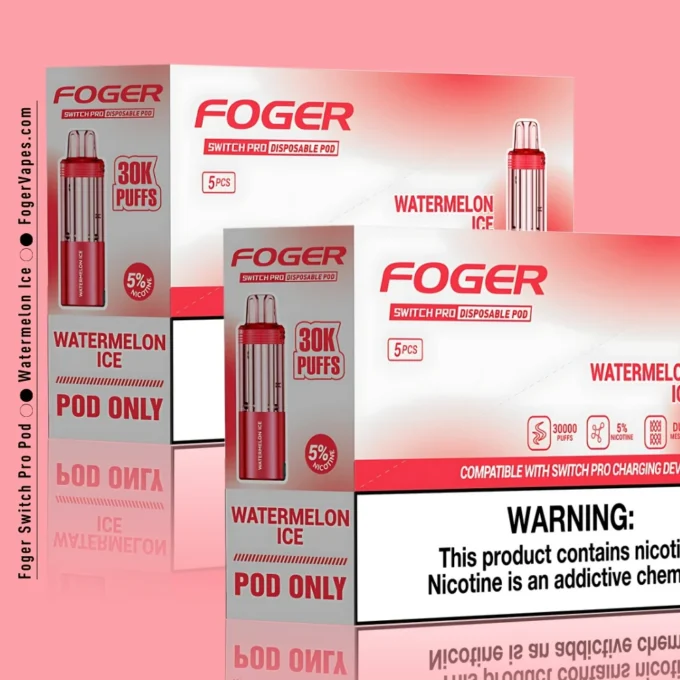 Watermelon Ice Foger Switch Pro Pod 30K Puffs - Image 2