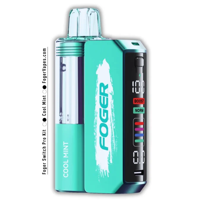 Cool Mint Foger Switch Pro Kit 30K Puffs - Image 2