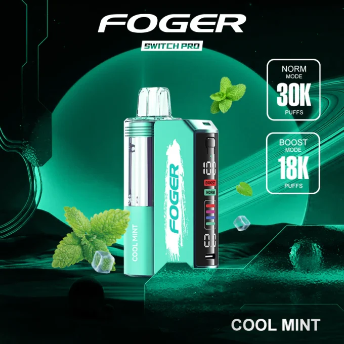 Cool Mint Foger Switch Pro Kit 30K Puffs - Image 3
