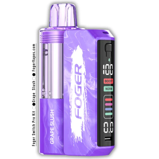 Grape Slush – Foger Switch Pro Kit 30K Puffs - Image 3