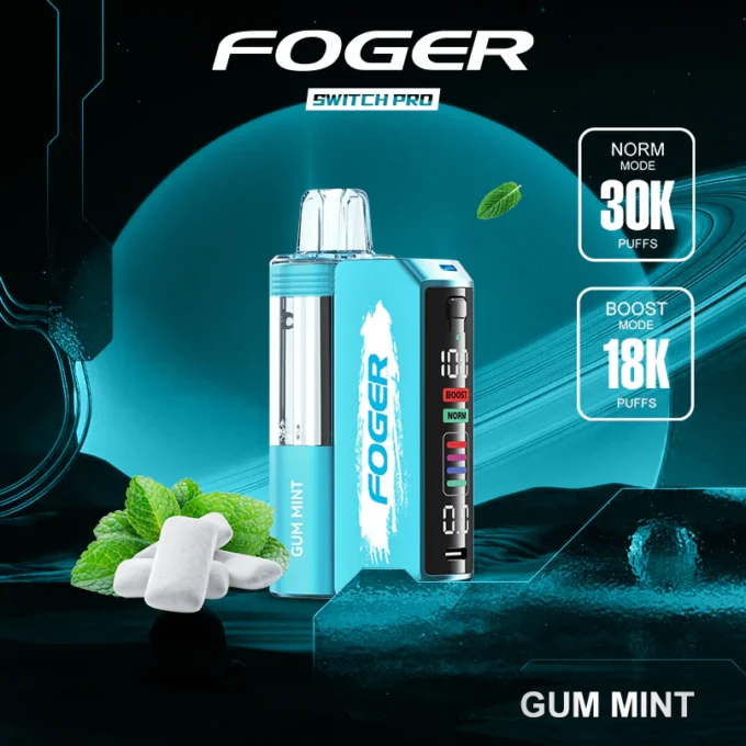 Gum Mint Foger Switch Pro Kit 30K Puffs