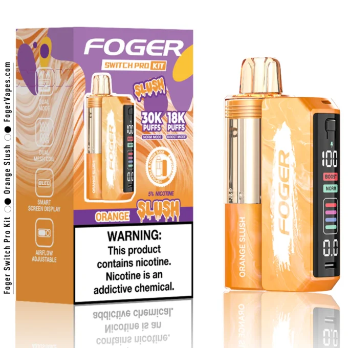 Orange Slush – Foger Switch Pro Kit 30K Puffs